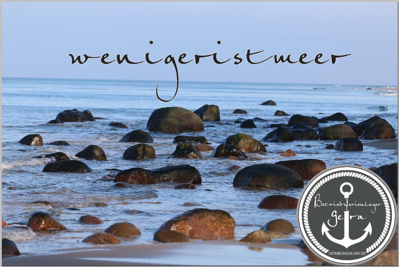 Ddr Wohnwagen Qek Direkt Am Strand 德兰斯克 外观 照片