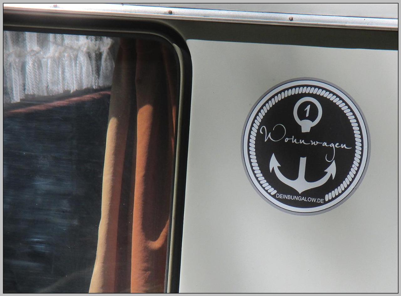 Ddr Wohnwagen Qek Direkt Am Strand 德兰斯克 外观 照片