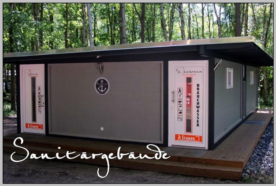 Ddr Wohnwagen Qek Direkt Am Strand 德兰斯克 外观 照片